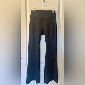 POPILUSH Shapewear High Rise Tummy Control Split Hem Flare Leg Pants